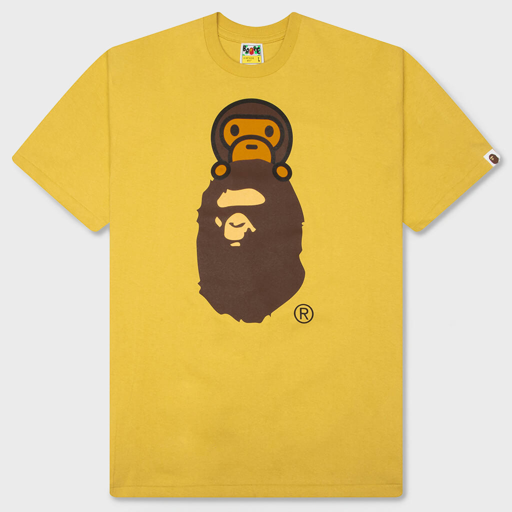 Milo On Ape Head Tee - Yellow