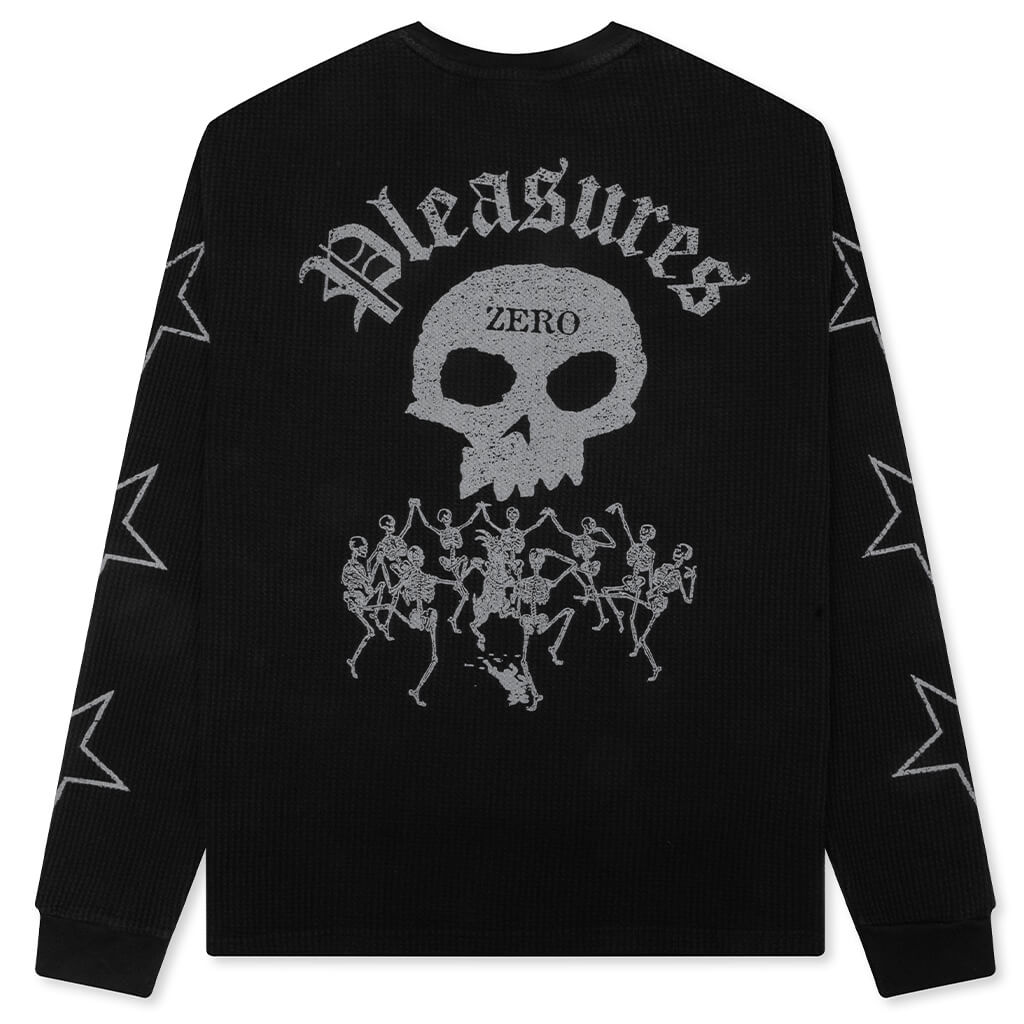 Pleasures x Zero Misled Thermal Long Sleeve - Black – Feature