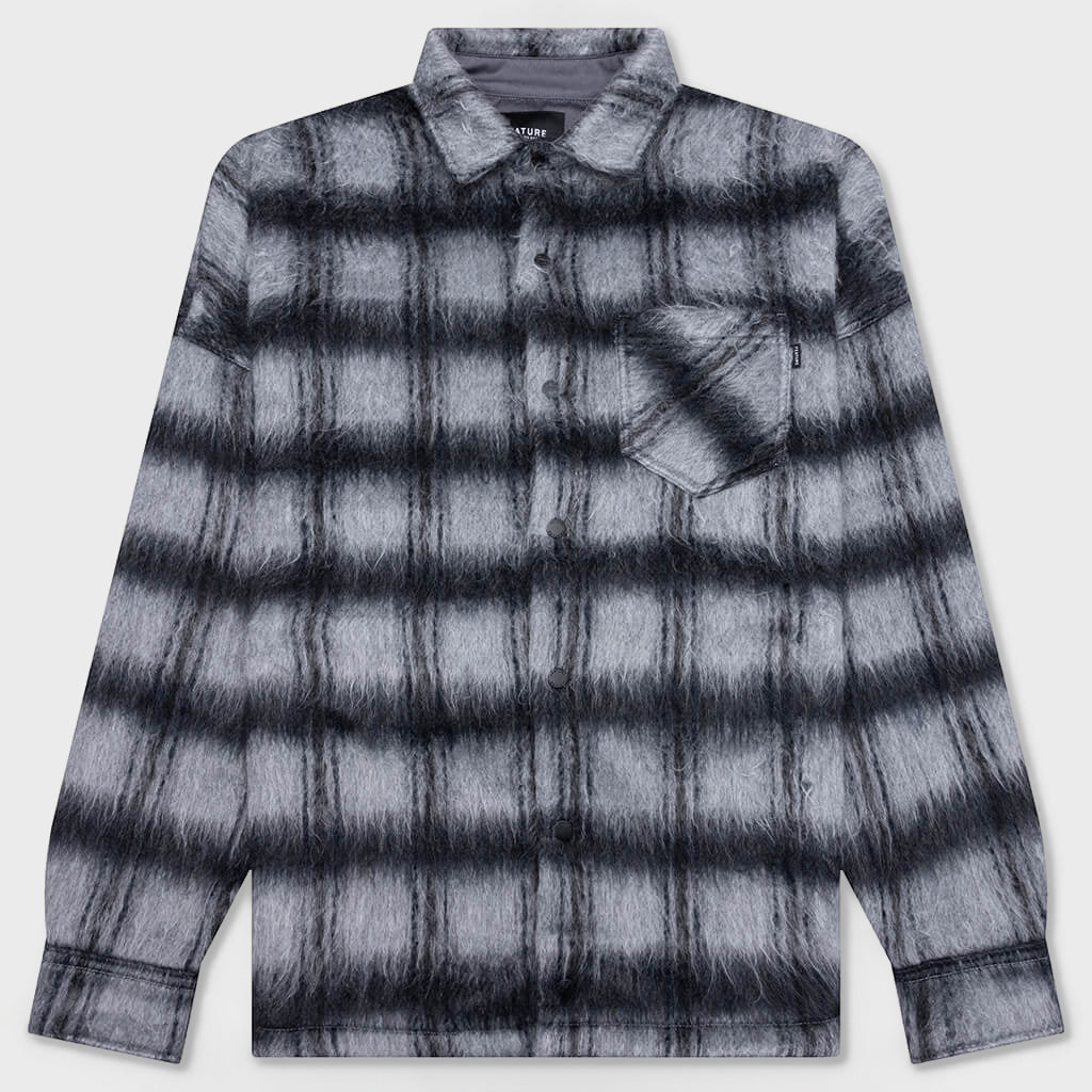 Mohair Flannel - Black