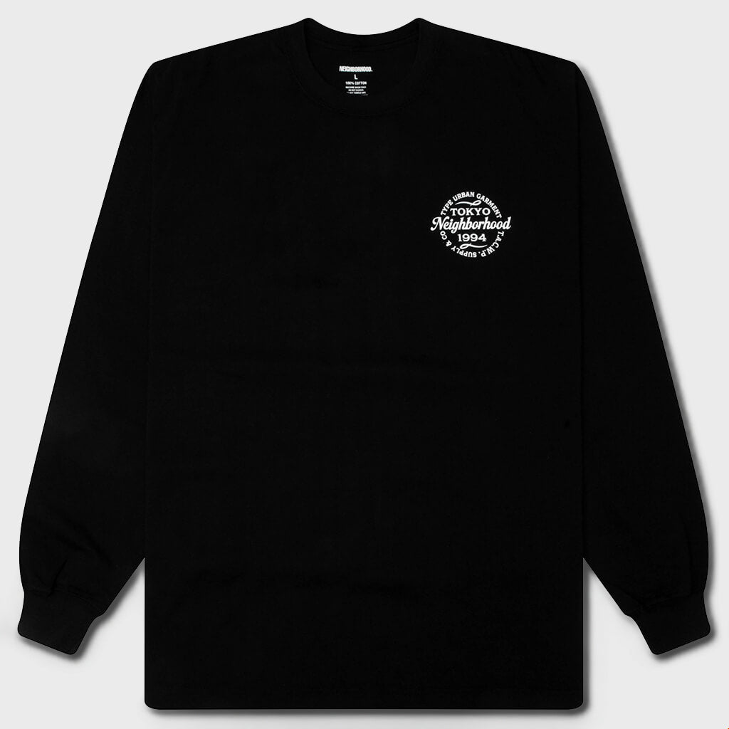 NH. Tee L/S 04 - Black