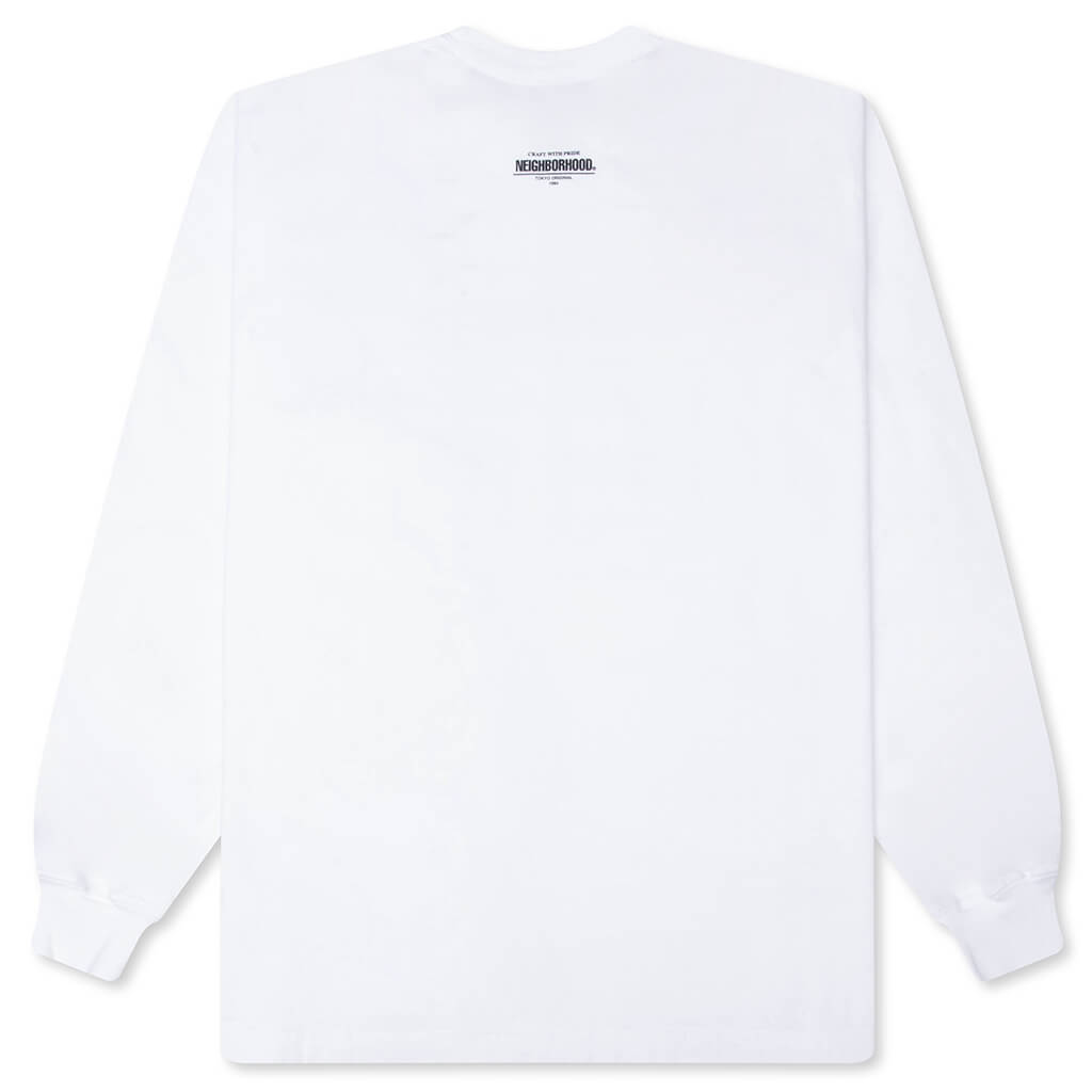 NH. Tee L/S 08 - White – Feature