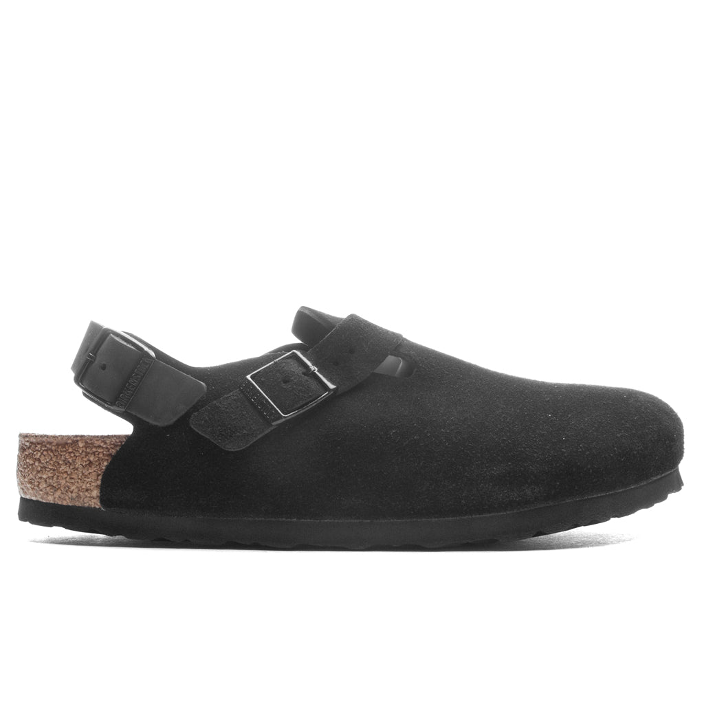 Narrow Tokio Suede Leather - Black – Feature