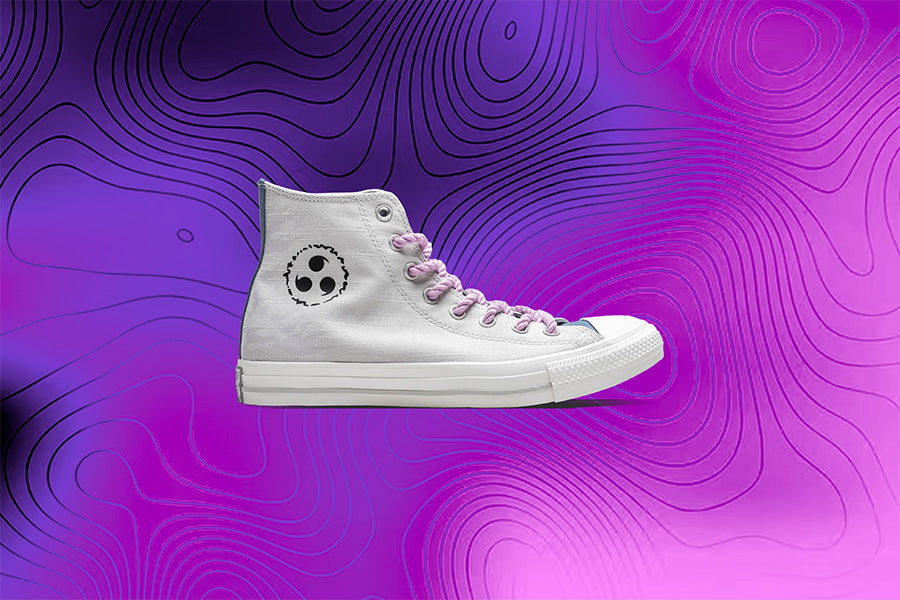 Converse x Naruto Chuck Taylor All Star Hi - Vintage White