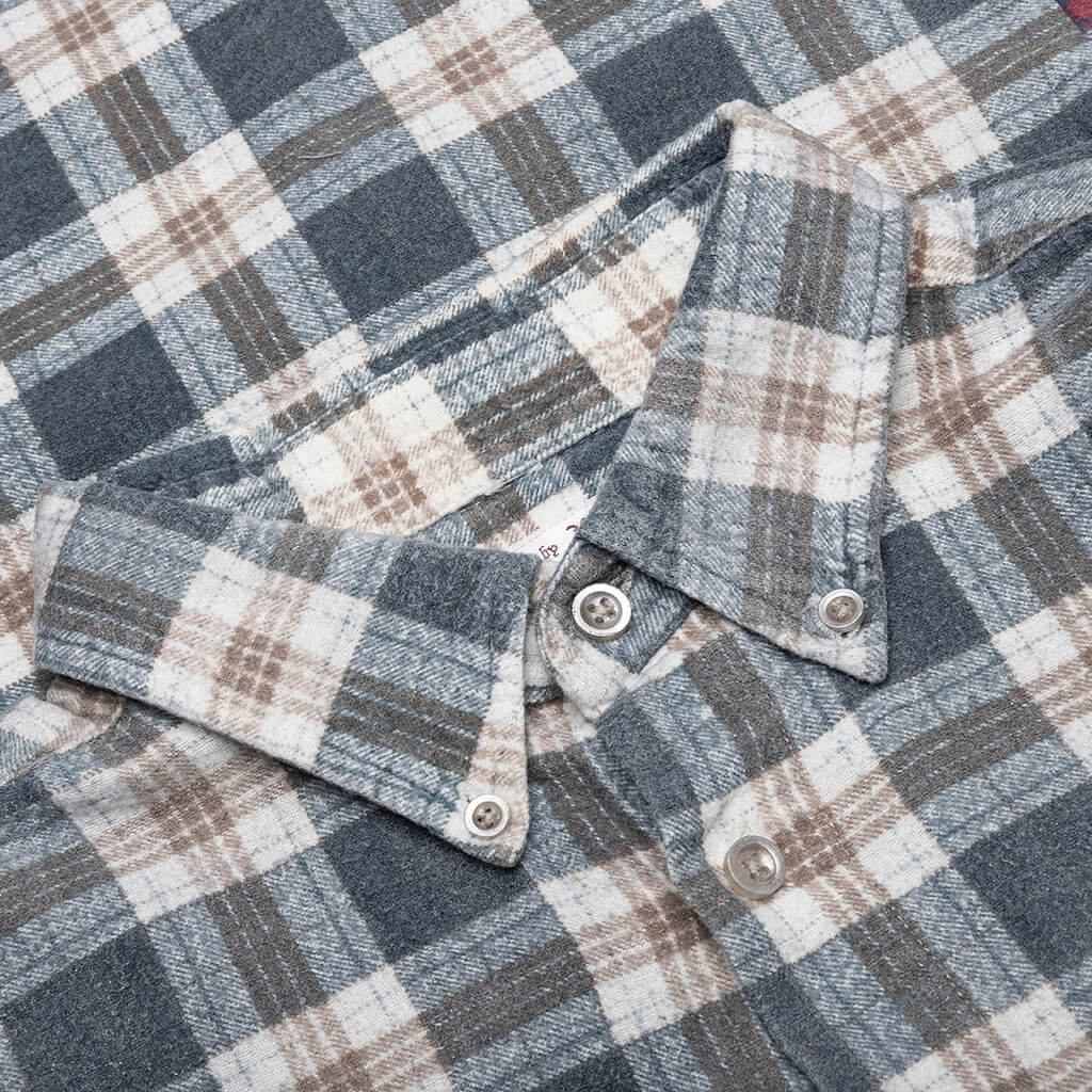 Flannel Shirt 7 Cuts Wide Reflection Shirt - Assorted – Feature