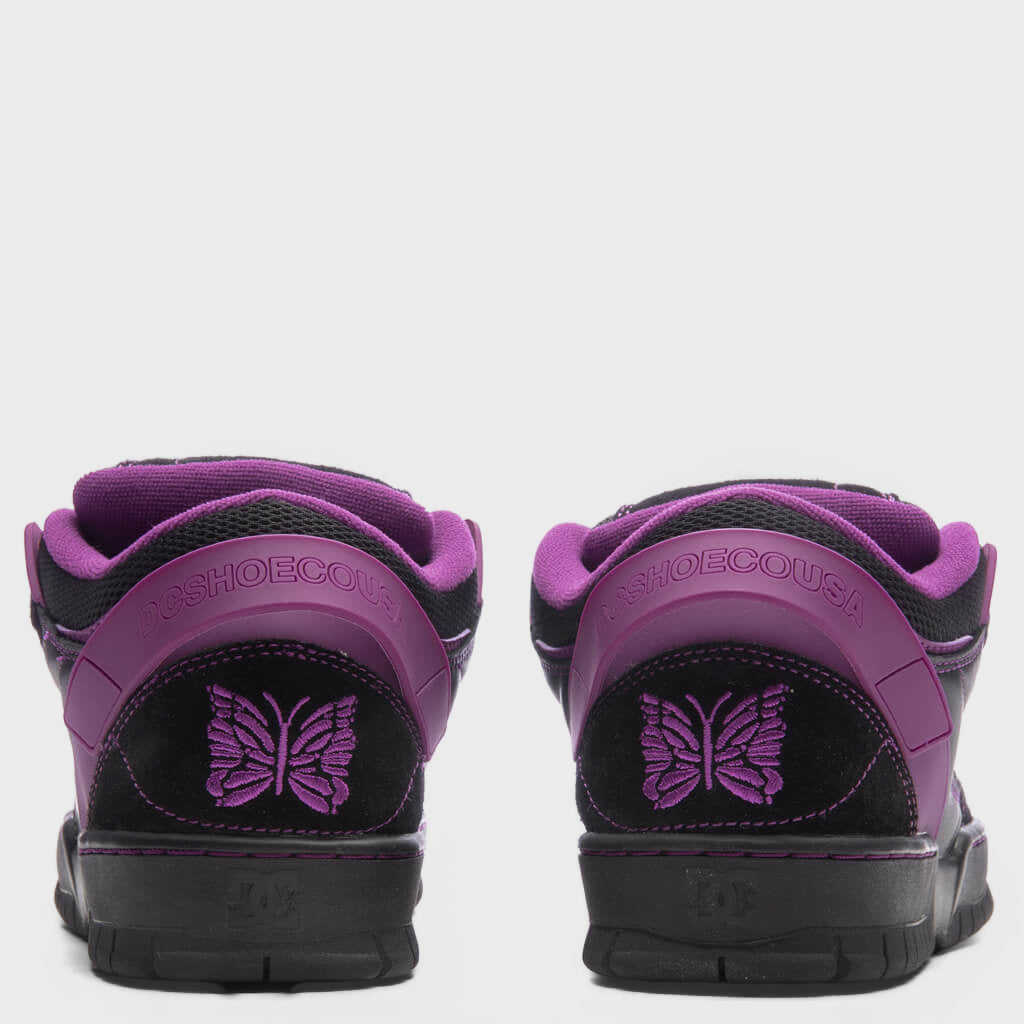 Needles x DC Shoes Spectre - Black/Purple – Feature