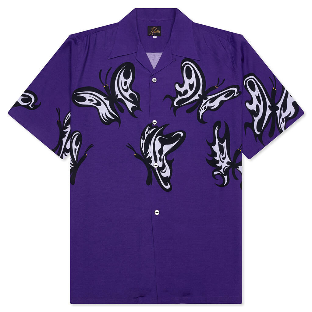 Needles x Kae Tanaka Kt Papillon S/S One-Up Shirt - Purple