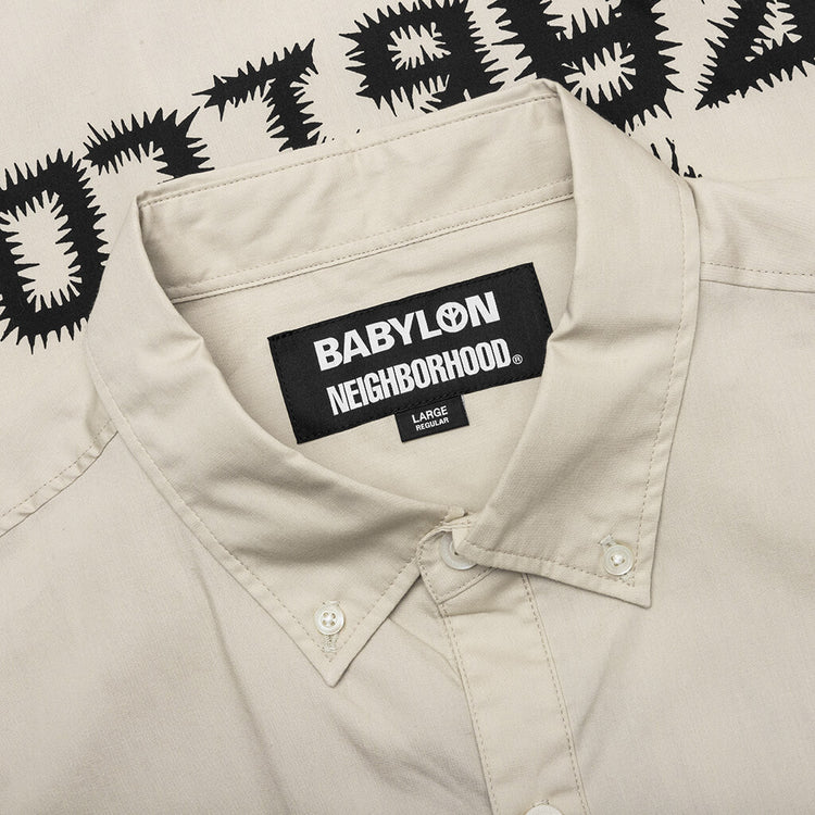 Neighborhood x Babylon BD Shirt SS-1 - Beige – Feature