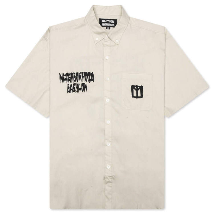 Neighborhood x Babylon BD Shirt SS-1 - Beige – Feature