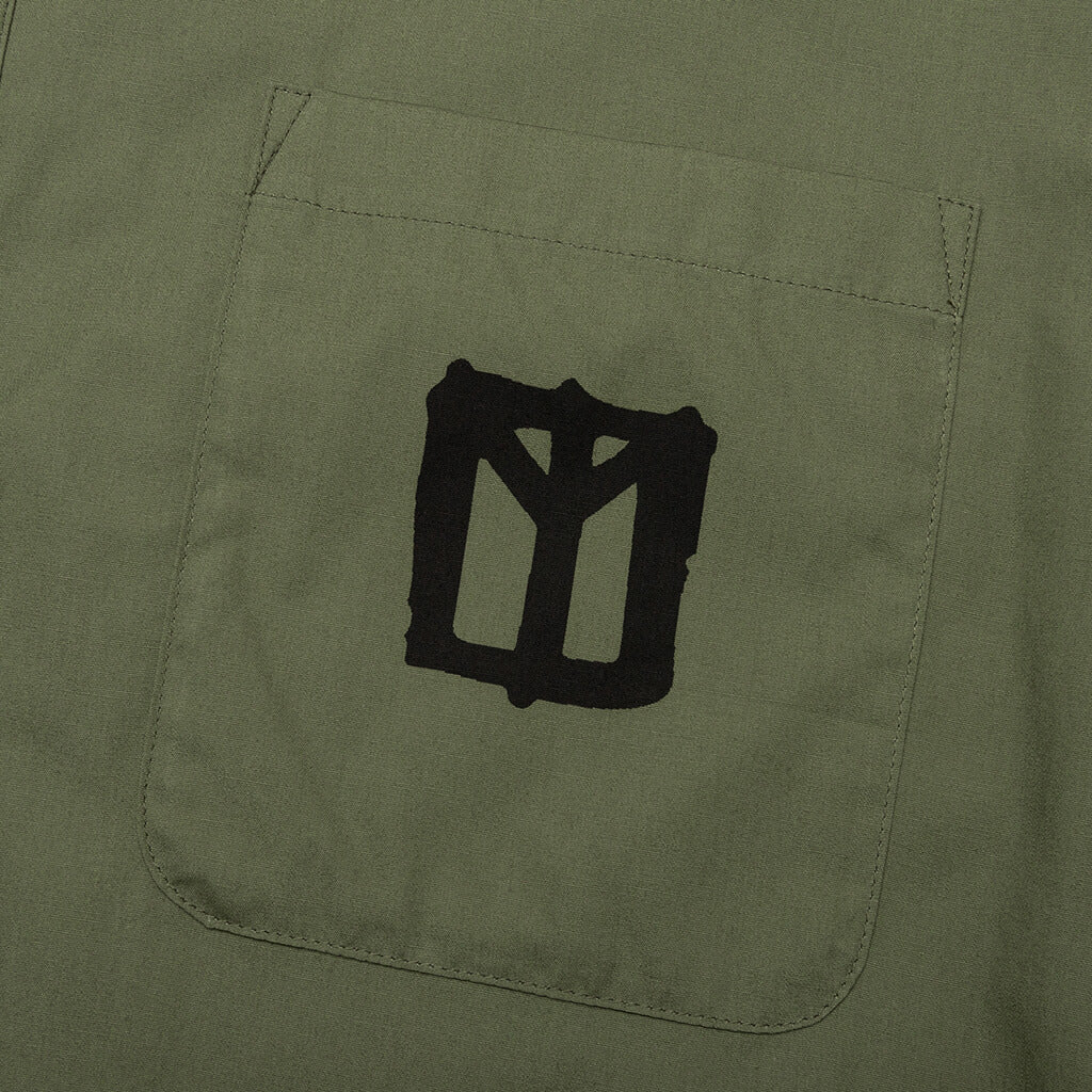 Neighborhood x Babylon BD Shirt SS-2 - Olive Drab – Feature Neighborhood x Babylon BD Shirt SS-2 - Olive Drab – Feature