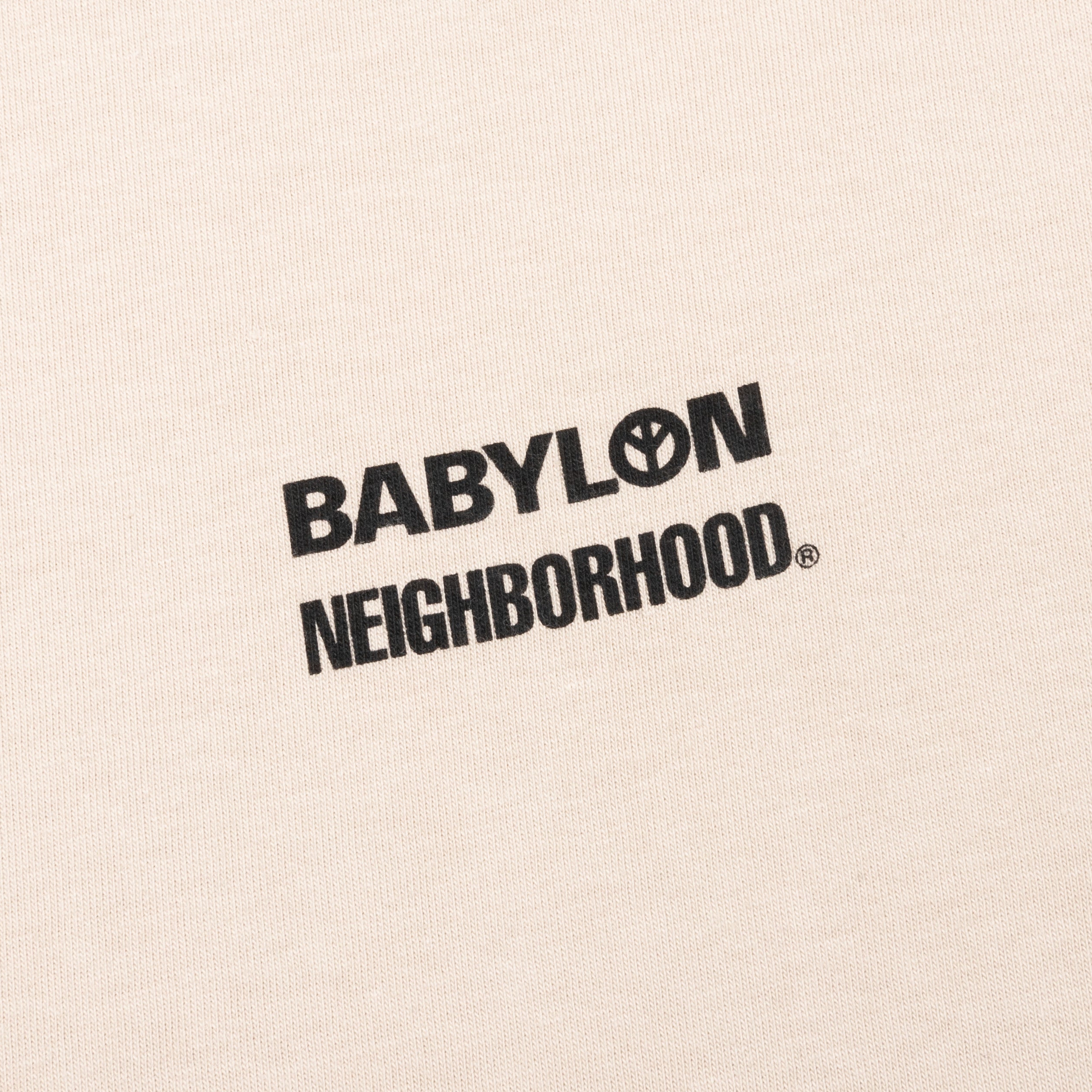Neighborhood x Babylon Tee SS-1 - Beige – Feature
