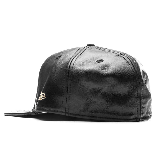 New Era 59FIFTY Brooklyn Dodgers Leather Day Fitted Hat Black