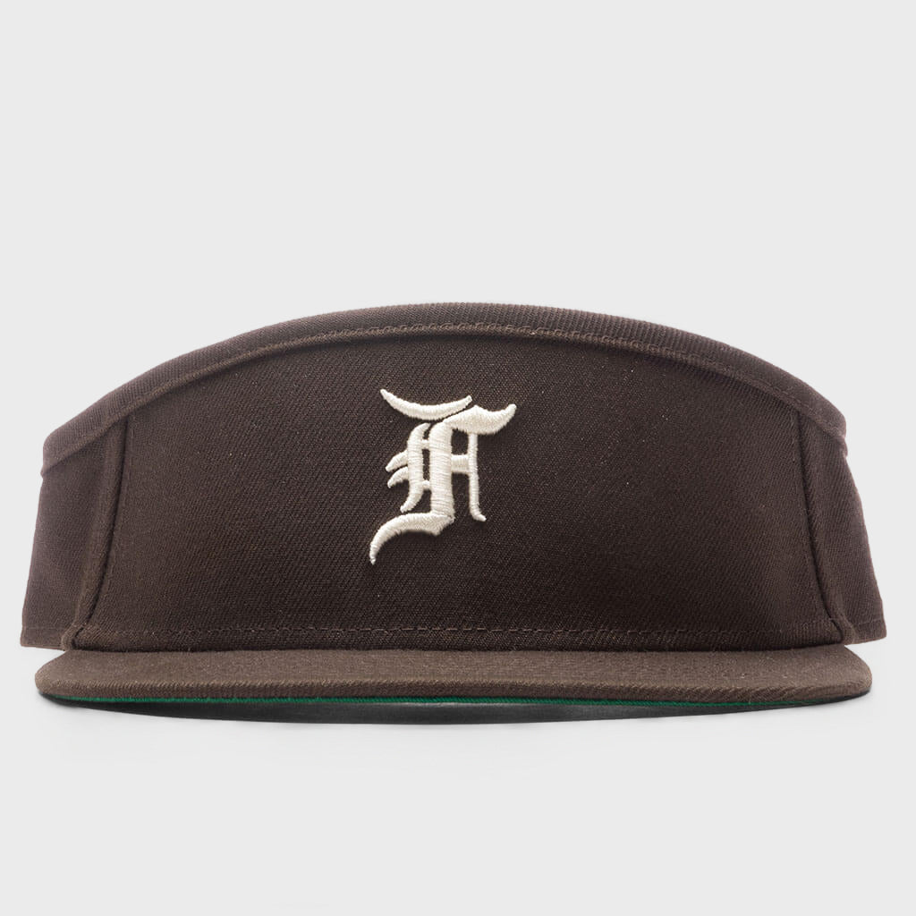 Essentials Fitted Visor Detroit Tigers - Walnut
