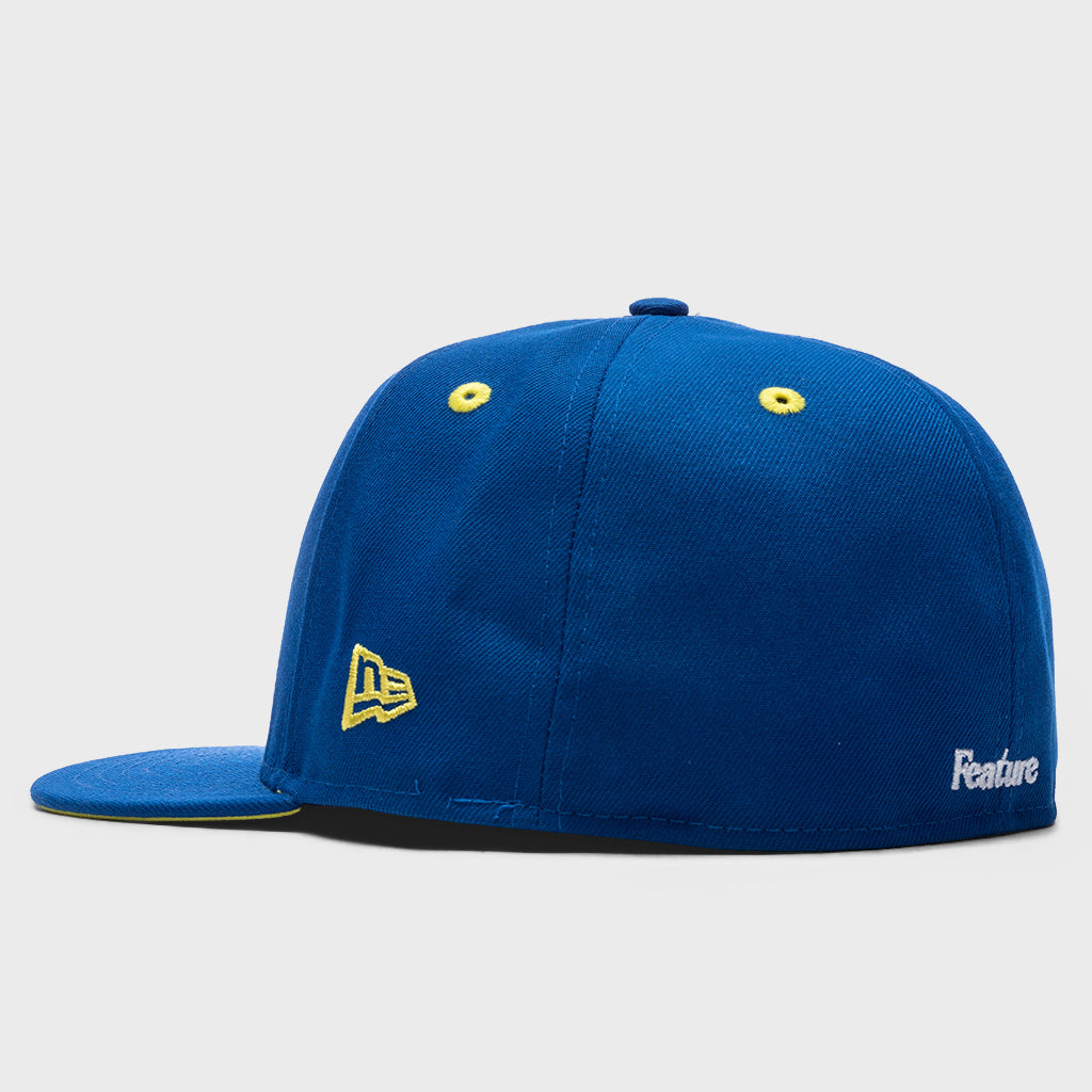 59FIFTY Collegiate F - Blue Azure/Yellow – Feature