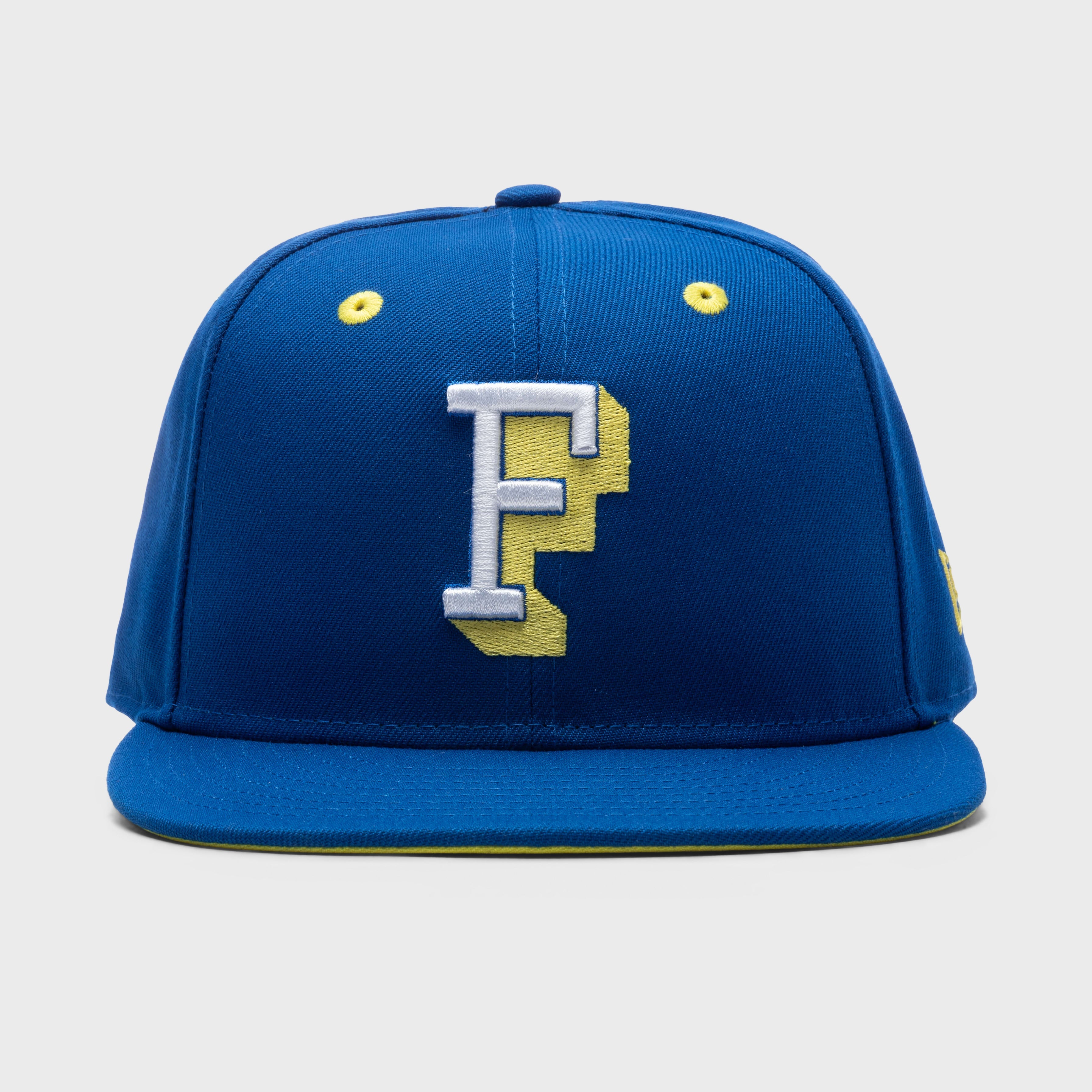 59FIFTY Collegiate F - Blue Azure/Yellow – Feature