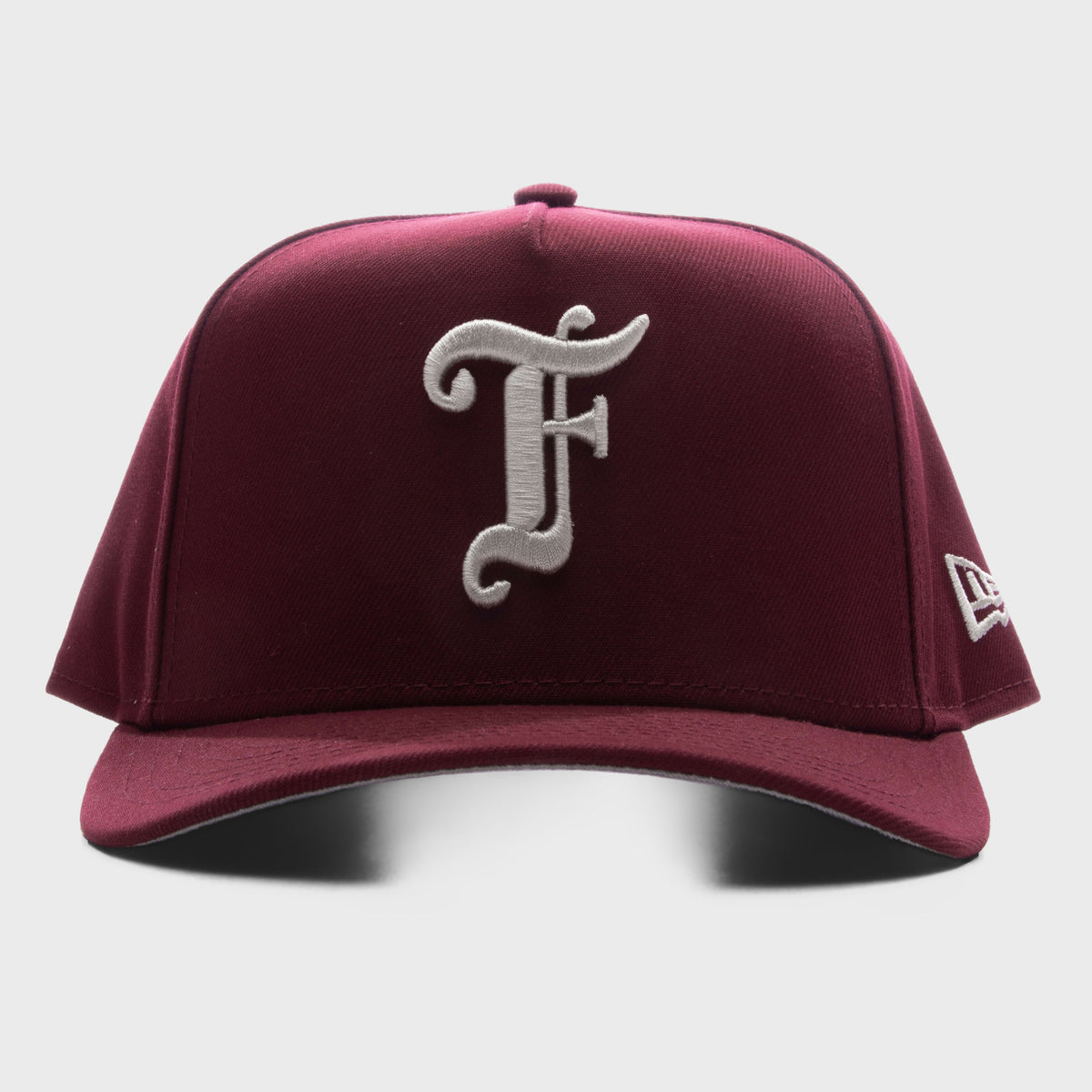 9FIFTY Curved A-Frame Old English F Snapback - Scarlet