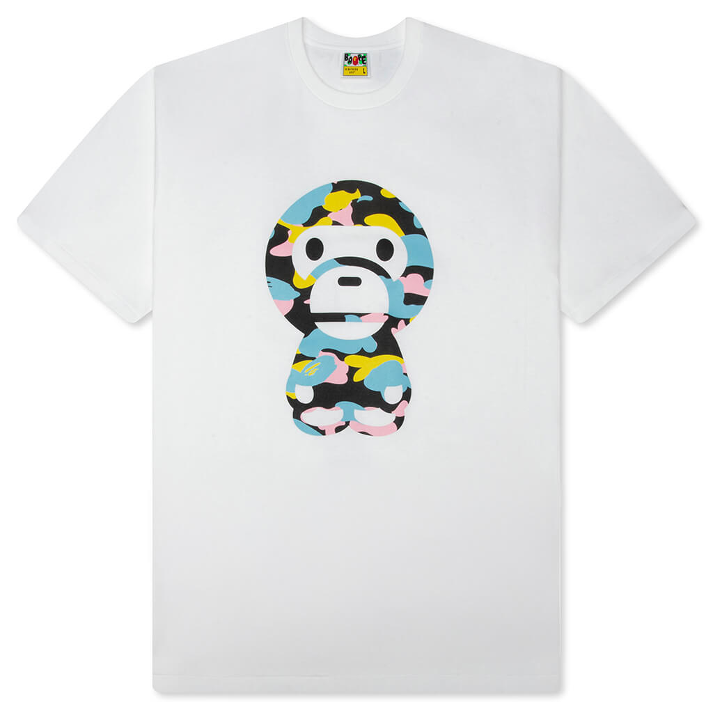 New Multi Camo Big Baby Milo Tee - White – Feature