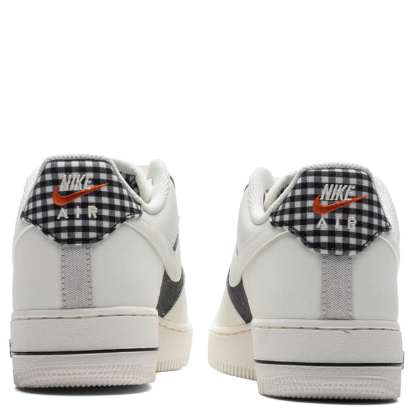 Nike Men Air Force 1 '07 (sail / sail-dk smoke grey-safety orange)