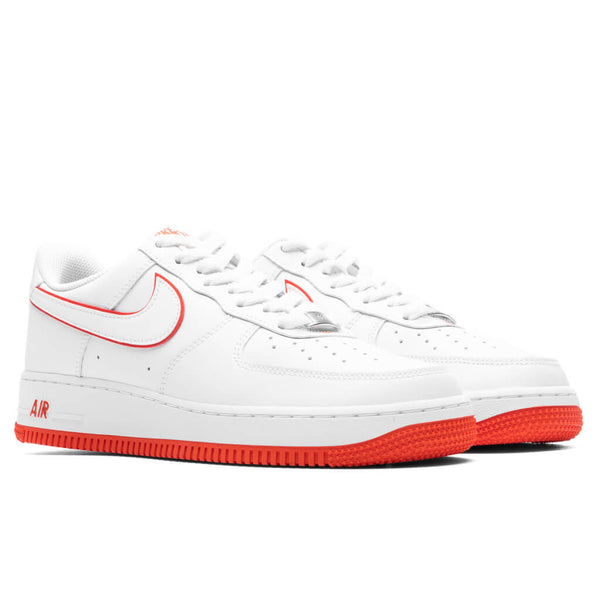 Nike Air Force 1 Low - White - Gym Red - SneakerNews.com