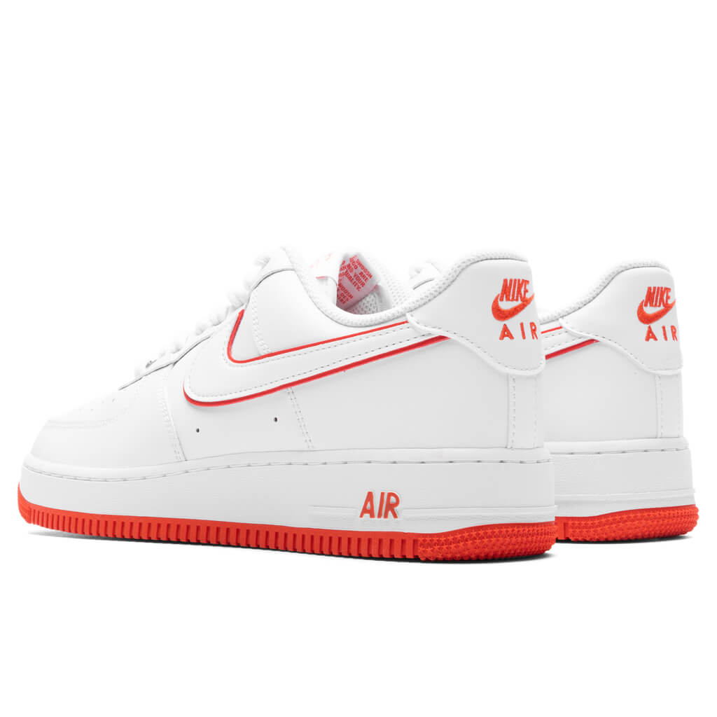 Air Force 1 '07 - White/White/Picante Red â Feature