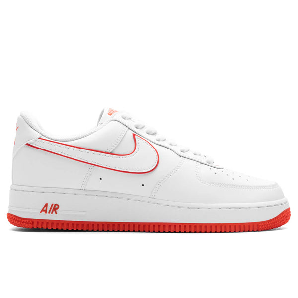 Nike Boys Air Force 1 LV8 - Shoes White/Midnight Navy/Redchile Red Size 03.5