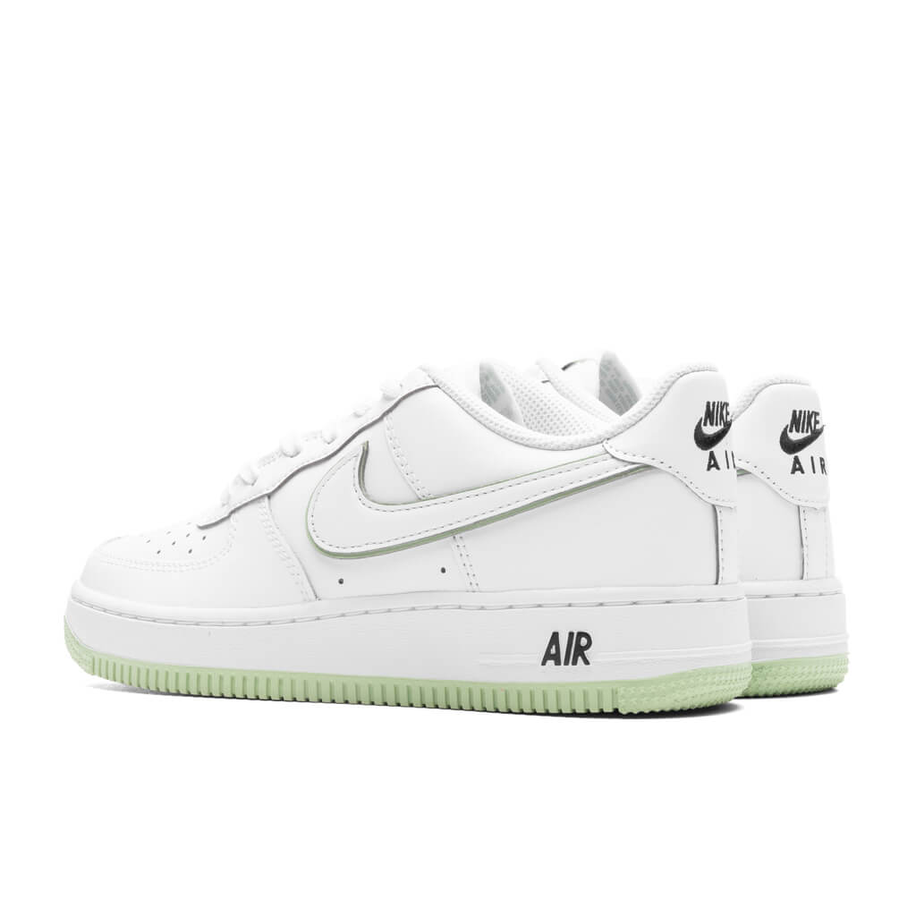 Air Force 1 (GS) - White/Honeydew – Feature