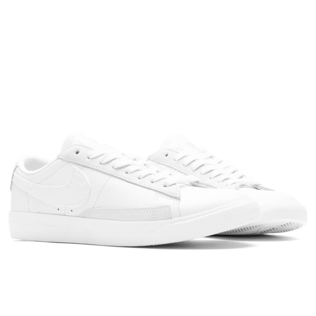 Blazer Low Leather - White/Sail/Platinum Tint â Feature