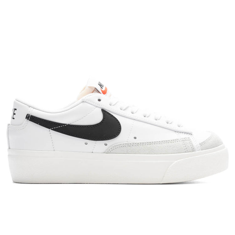 Women's Blazer Low Platform White/Black/Sail Feature