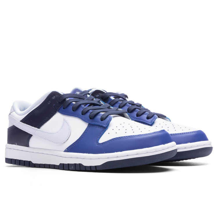 Nike Dunk Low White Football Grey Game Royal FQ8826-100 Mens 10.5 Sneaker NIKE Dunk Low FQ8826 100 - Shiekh main image 4