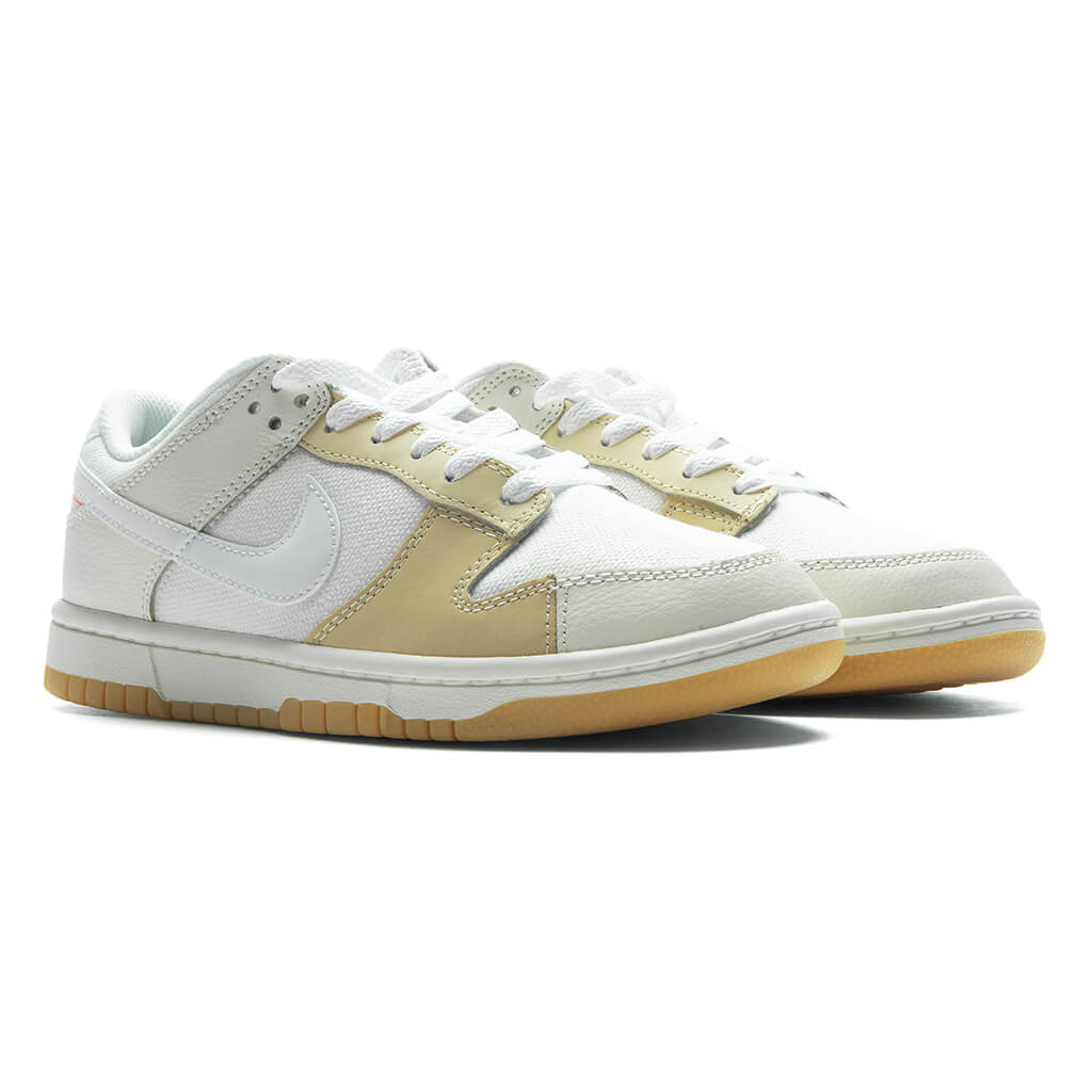 Patchwork Dunks Dunk Low SE Patchwork - White/Sail/White – Feature