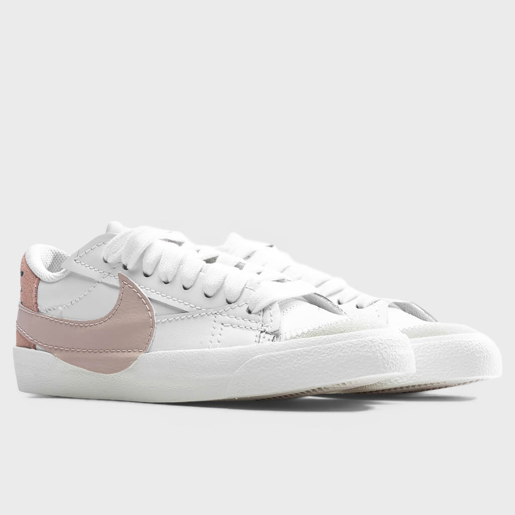 Women's Blazer Low '77 Jumbo - White/Pink Oxford/Rose Whisper