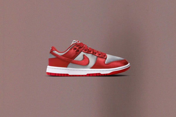 Dunk Low Medium Grey Dunk Varsity Grey Red - Main Image