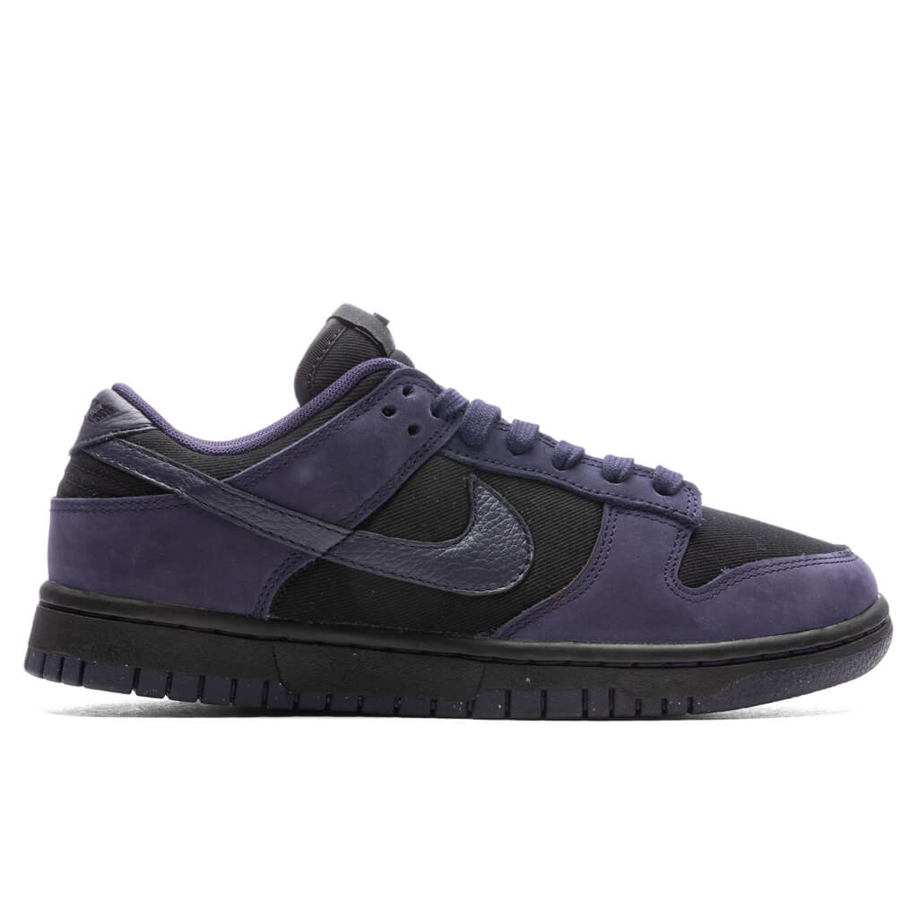 Women's Dunk Low Ink Purple - Black/Purple Ink â Feature