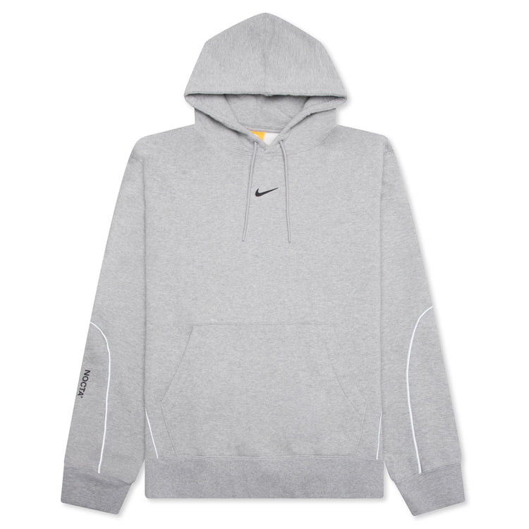 nike x nocta nrg csパーカーフリース - 暗い灰色のヘザー/マット 