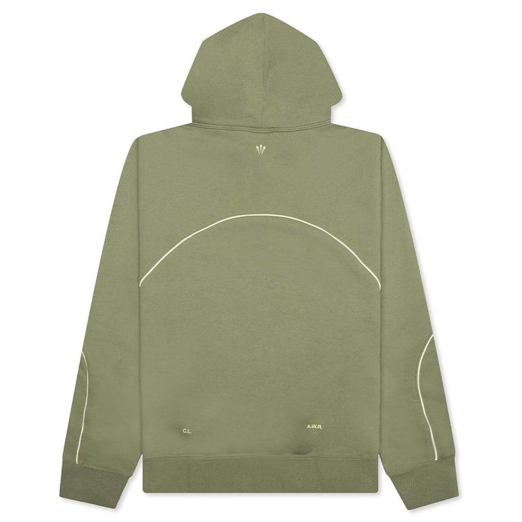 Nike x nocta nrg csパーカーフリース - オイルグリーン/ライト 