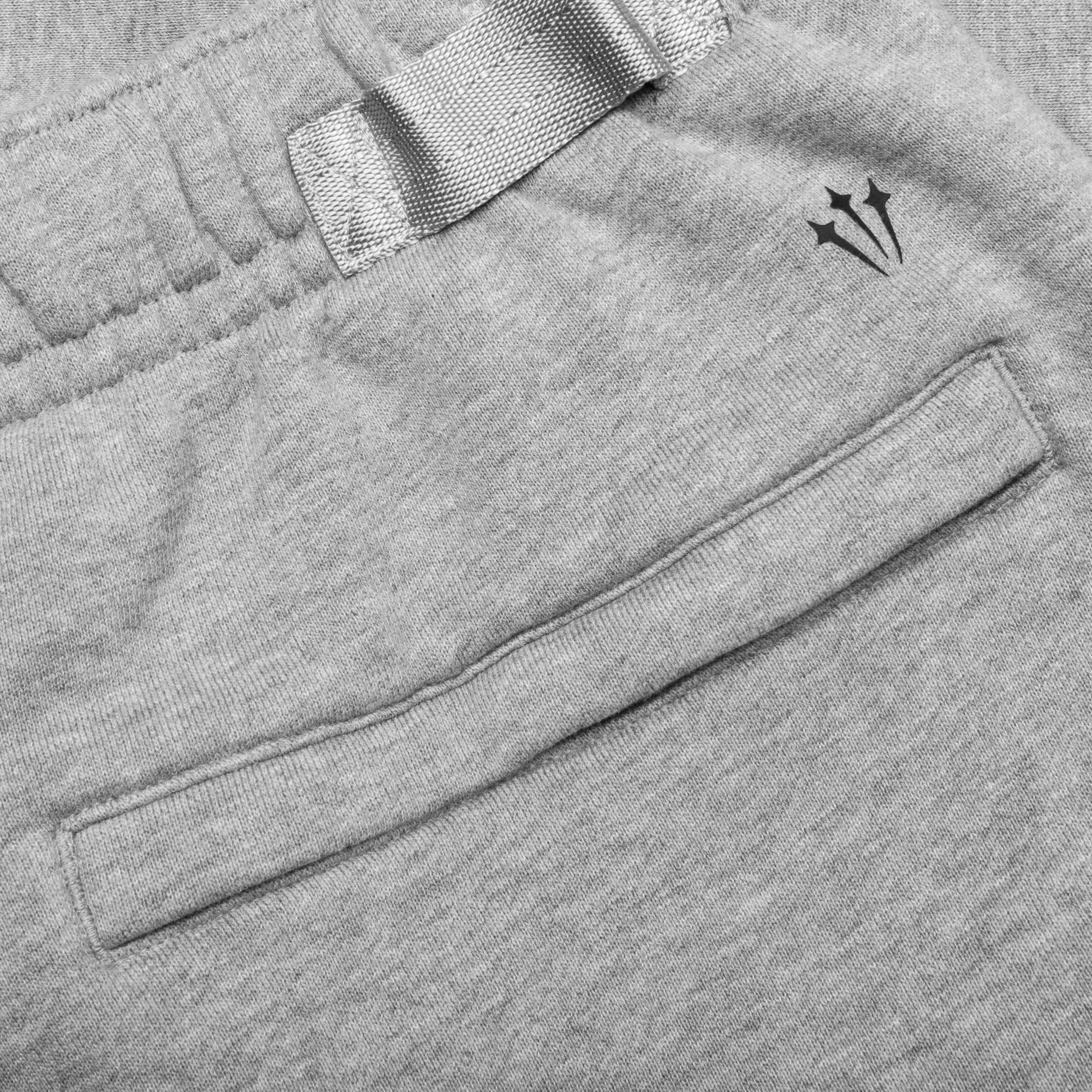 Nike x Nocta NRG CS Fleece Short - Dark Grey Heather/Matte Silver