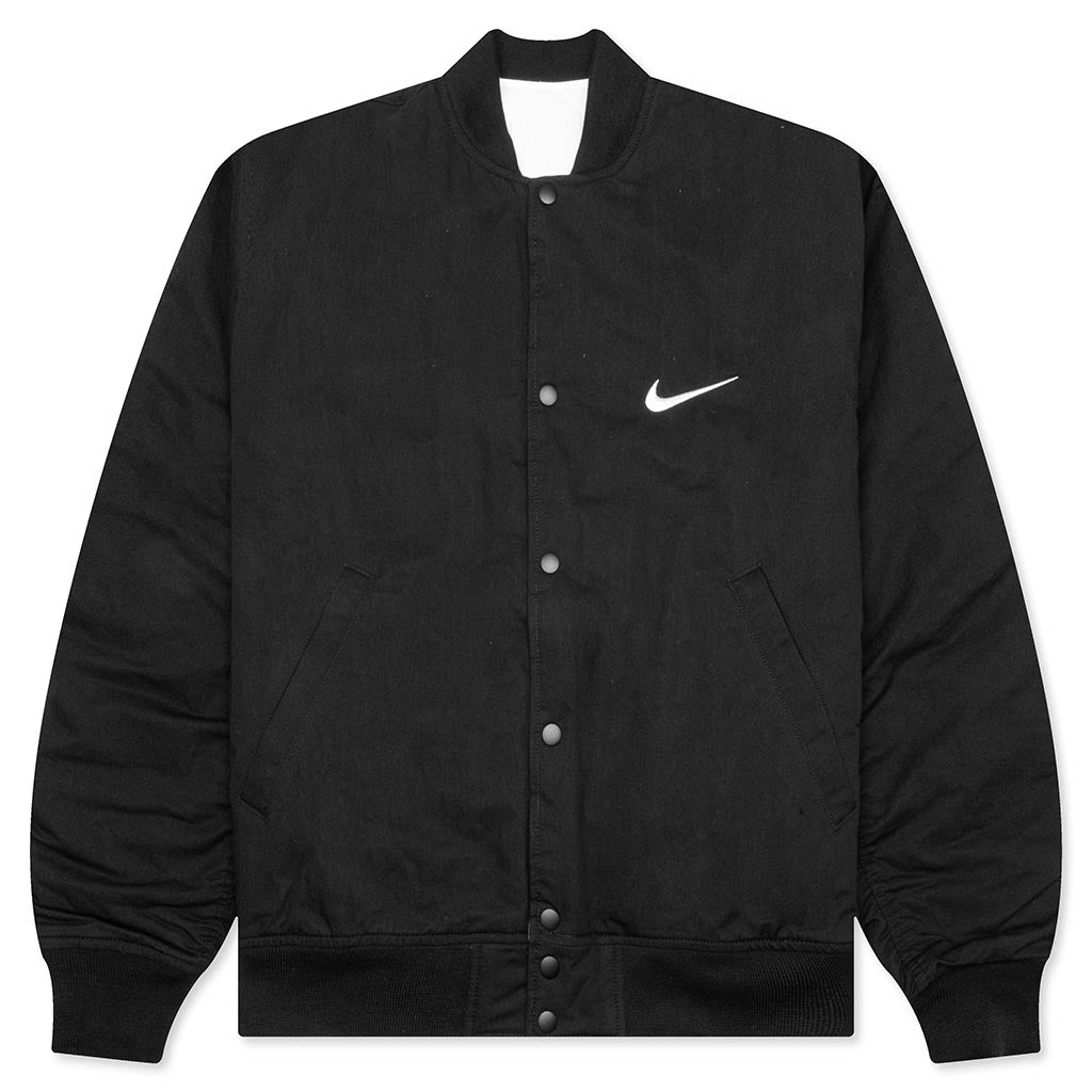 NIKE VARSITY JACKET スタジャン XXL ブラック　ナイキ Nike x Stüssy Reversible Varsity Jacket - Black/Sail – Feature