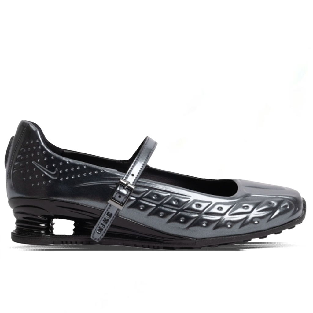 Naked  × Nike Women's Shox Z Nike x NAKED Copenhagen Women's Shox Z Calistra - Black/Black/Off