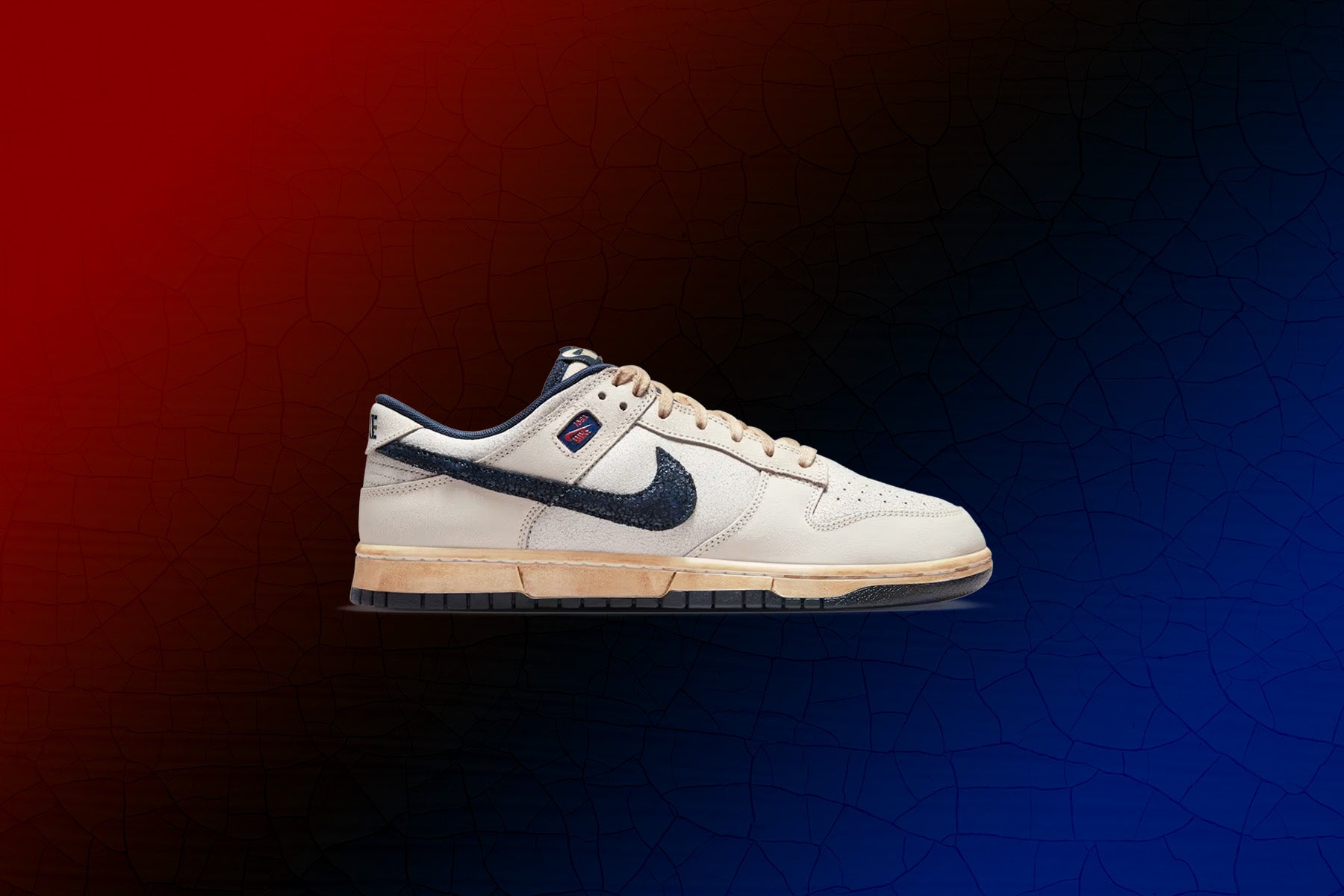 Nike x Stranger Things Dunk Low - Phantom/Midnight Navy/College