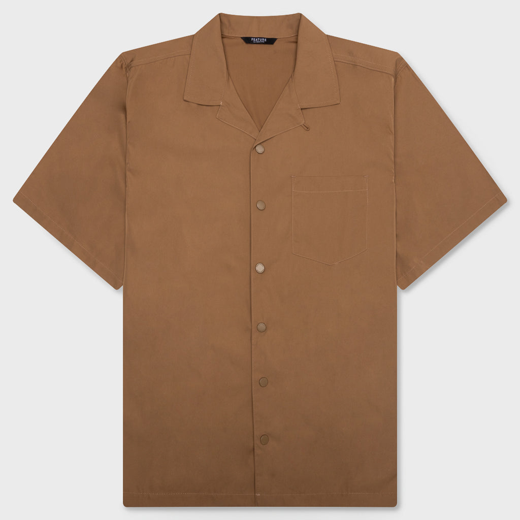 Judd Nylon Shirt - Tan