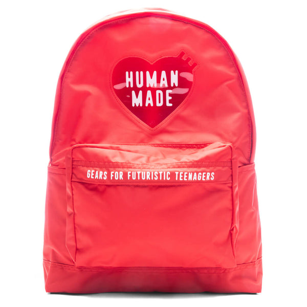 Nylon Heart Backpack - Red – Feature