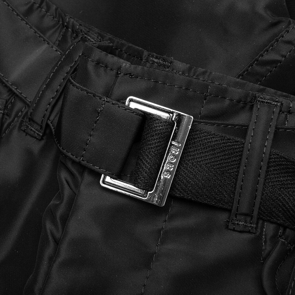 Nylon Twill Shorts - Black – Feature