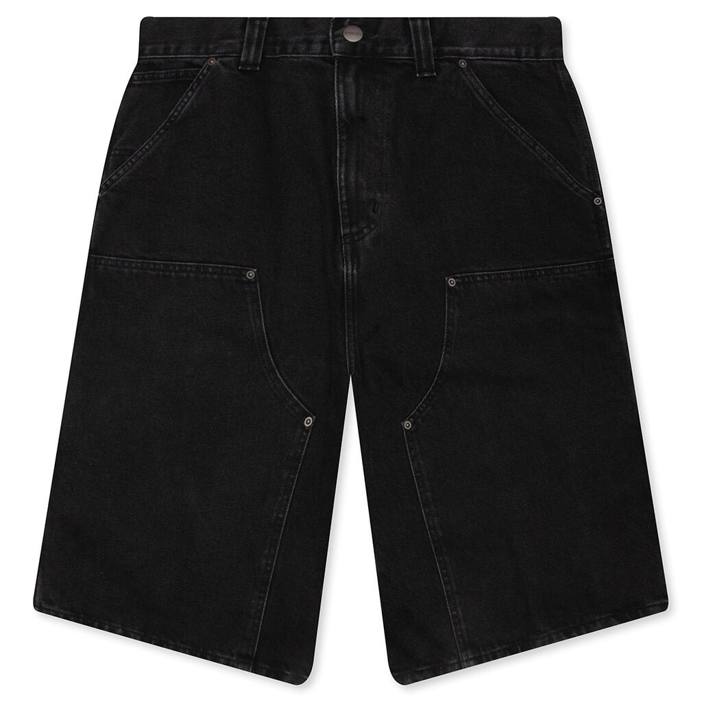 パンツ Carhartt WIP Double Knee Short BLACK 30 OG Double Knee Short - Black Stone Washed – Feature