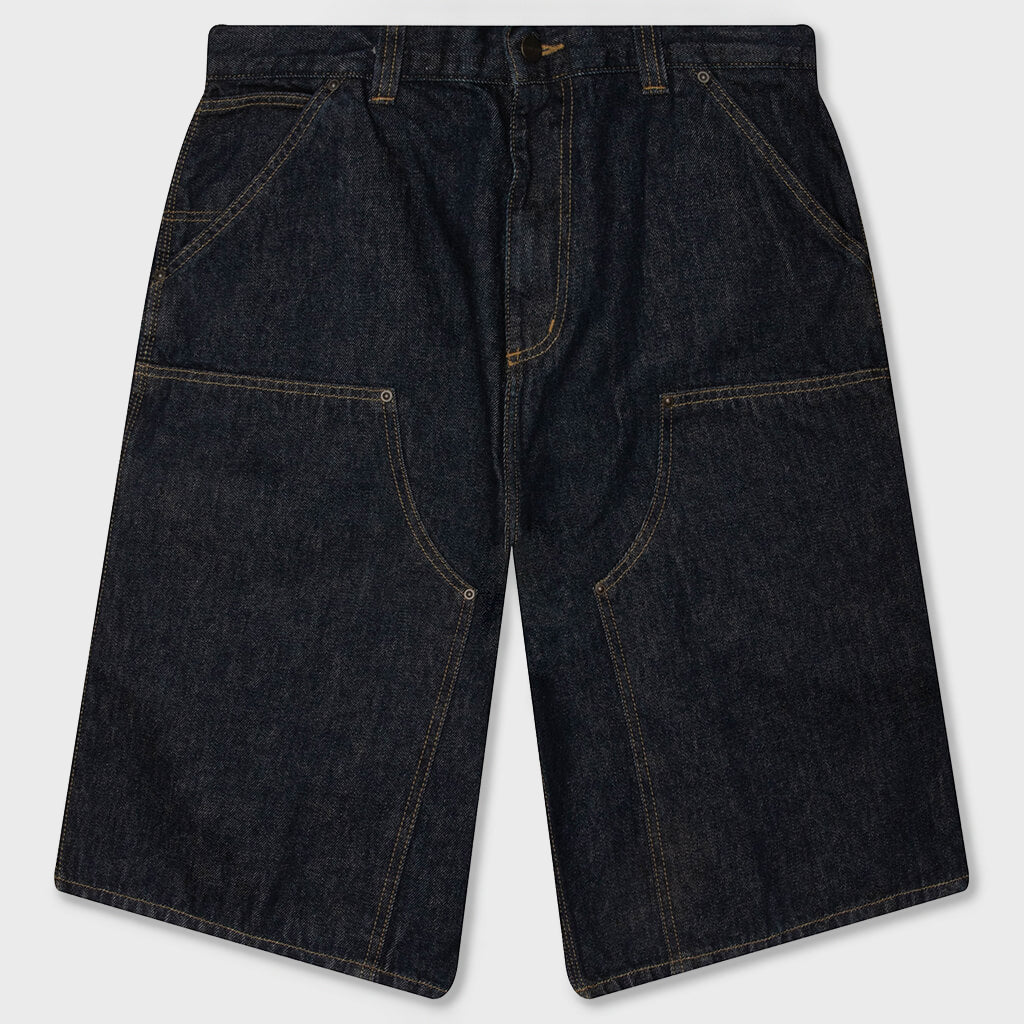 OG Double Knee Short - Blue Rinsed – Feature