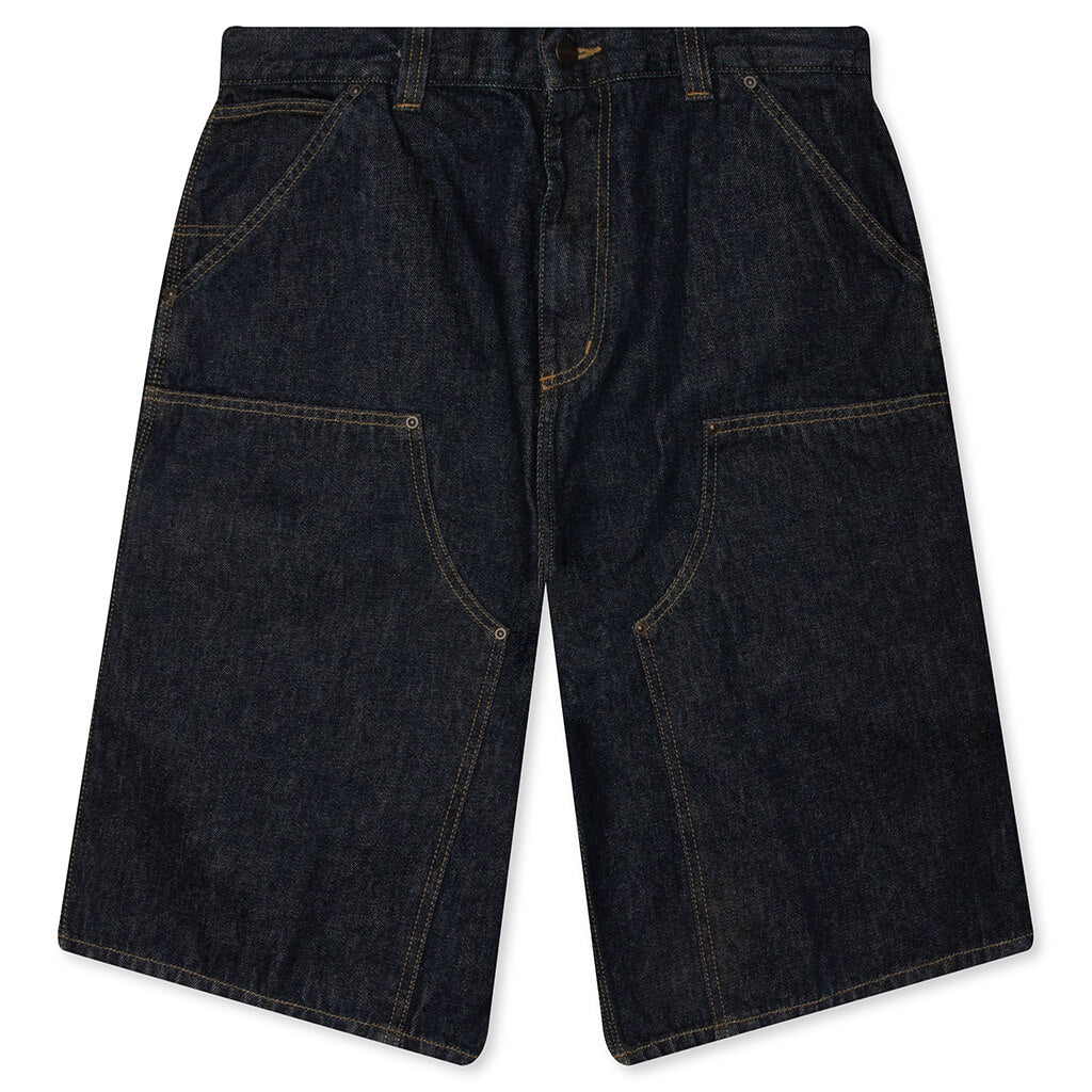 OG Double Knee Short - Blue Rinsed – Feature