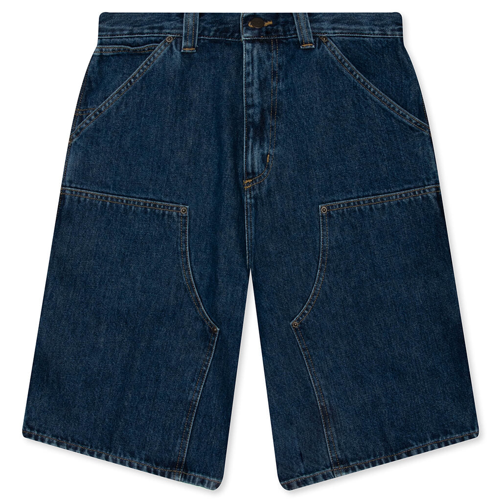OG Double Knee Short - Blue Stone Washed – Feature