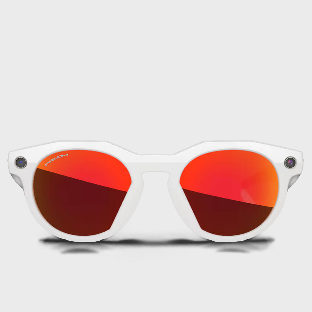 Oakley Meta HSTN - Warm Grey/Prizm Ruby