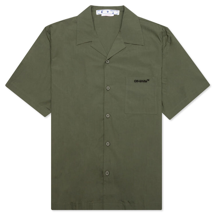 Arrow Outline Pajama S/S Shirt - Army Green – Feature