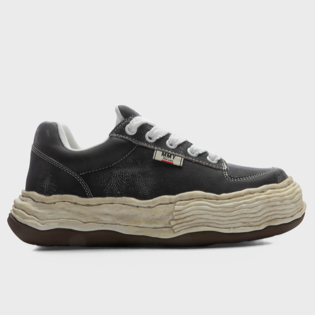 Oliver Low OG Sole Shrink Leather - Black