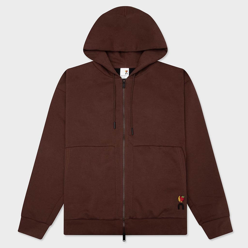 Utility Zip Hoodie - Medjool