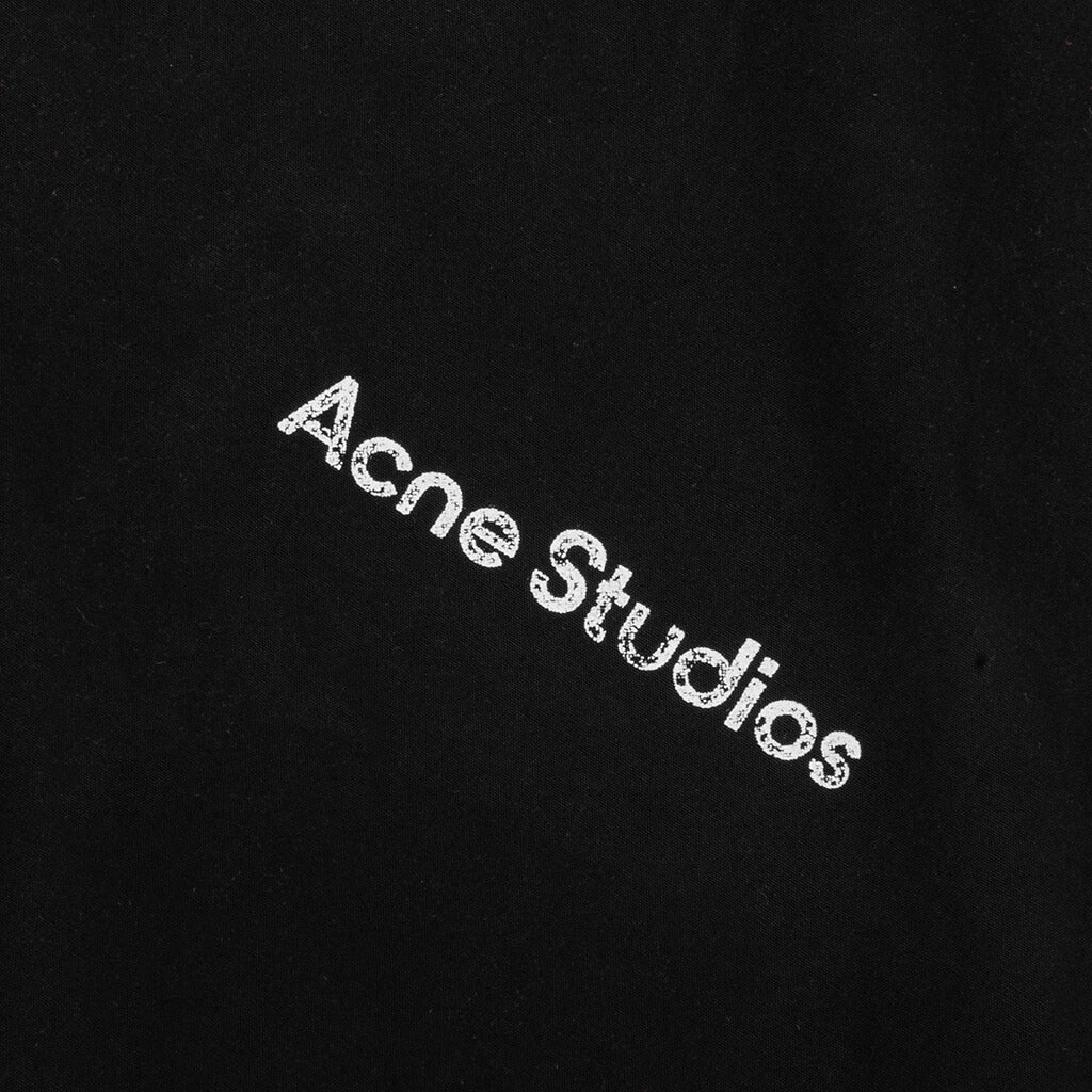 Logo Zipper Jacket - Black – Feature